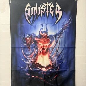 Sinister Poster Flag Death Metal